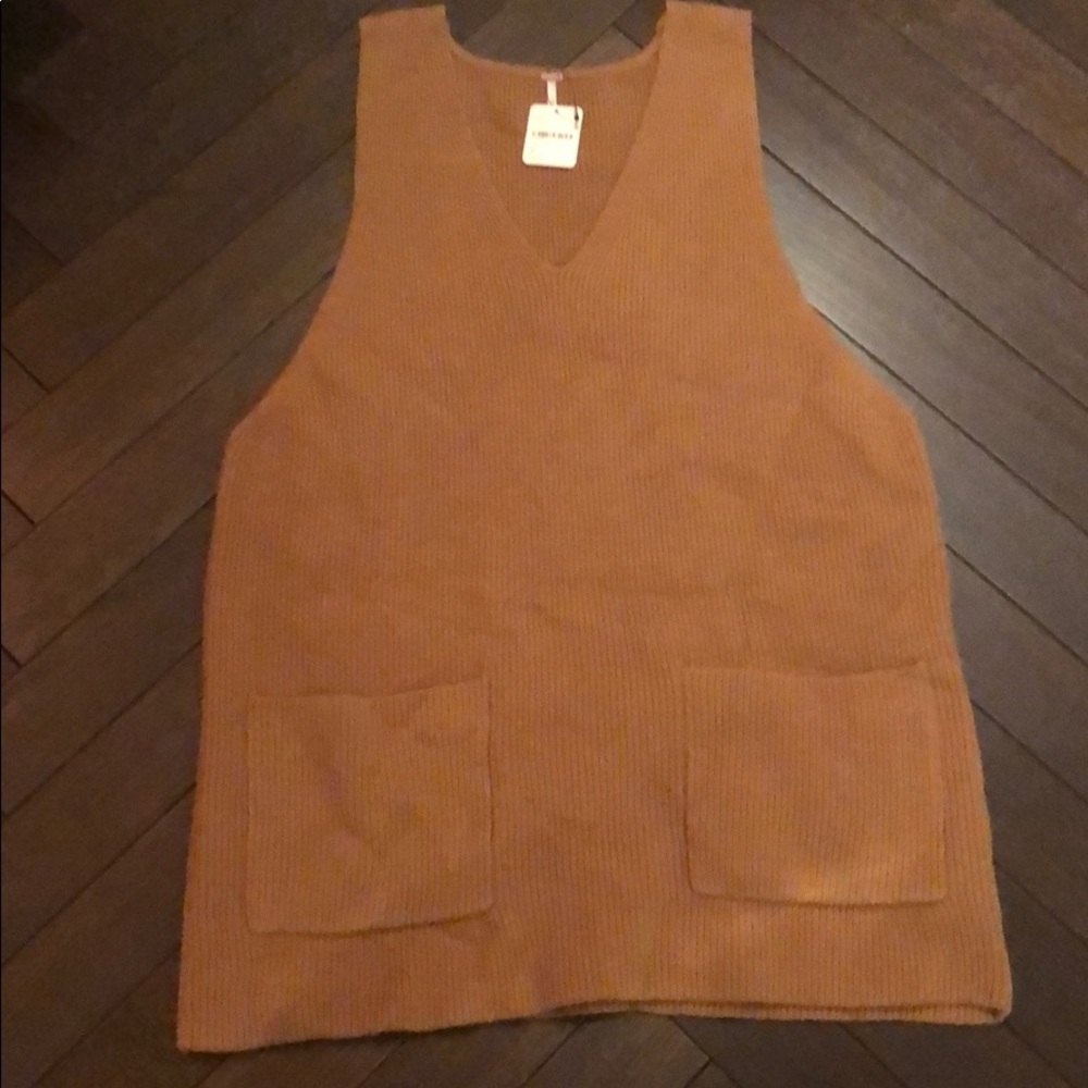 Knit sweater dress